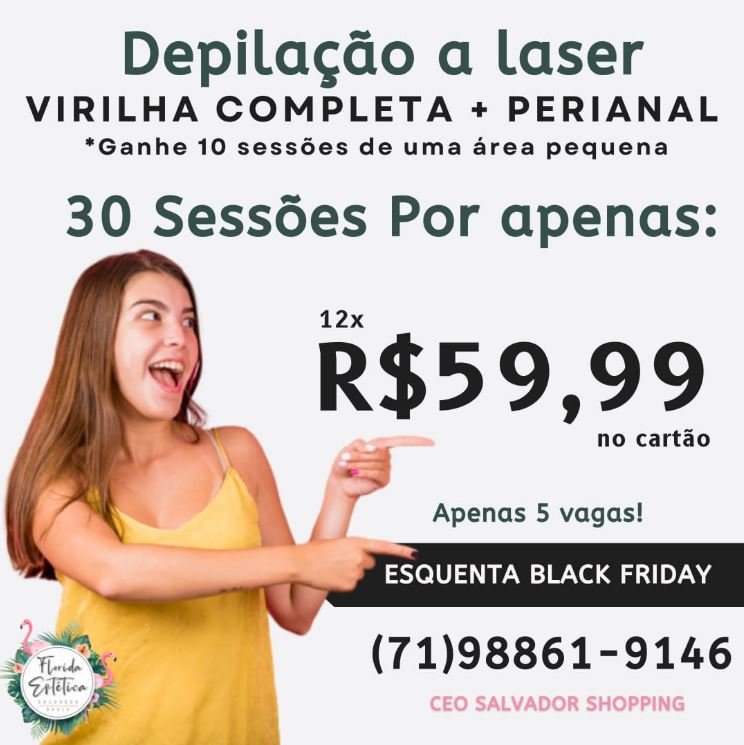 depilacao a laser salvador promocao