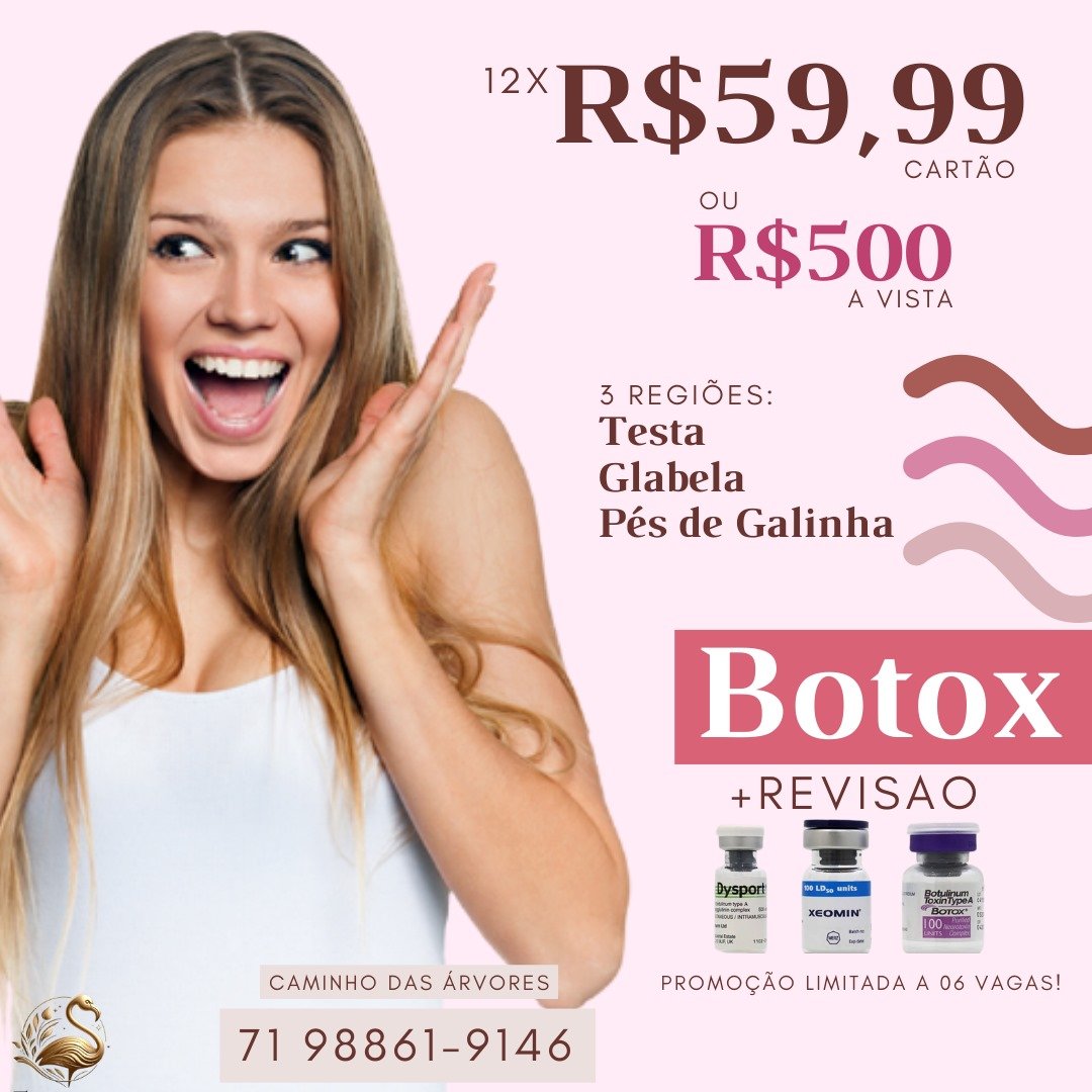 promoção botox facial salvador bahia julho 2024